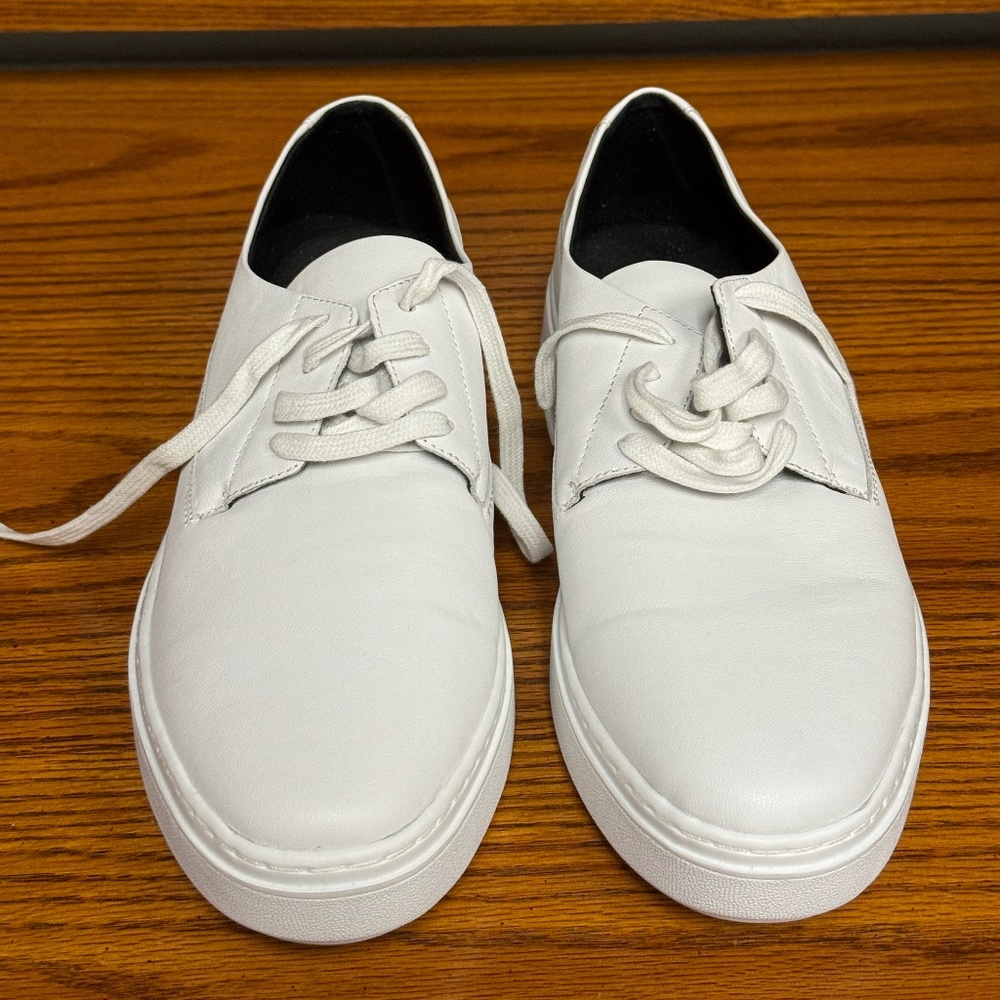 Eileen Fisher Penni Leather Wedge Sneaker